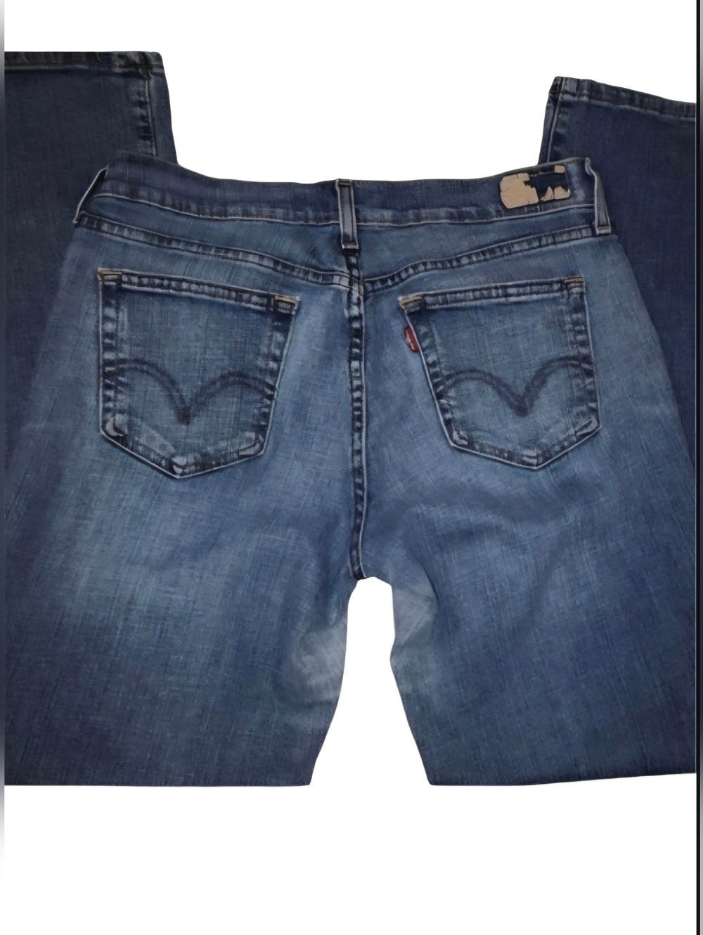 Levi's 505 Blue Jeans Women's 6 M  red tag straight leg. Great used condition.